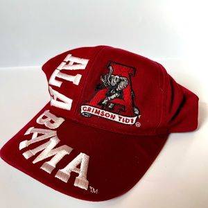 Rare Vintage headmaster Alabama crimson tide SnapBack Mint condition